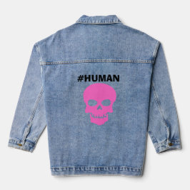 Chaqueta Vaquera Lady's #HUMAN Long Sleeve Denim Jacket