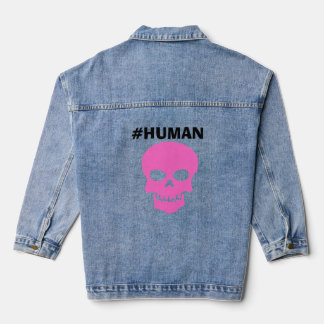 Chaqueta Vaquera Lady's #HUMAN Long Sleeve Denim Jacket