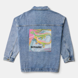 Chaqueta Vaquera lagartos felices de Bonaire