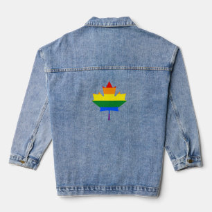 Chaqueta Vaquera Lámina de arcilla de orgullo arcoiris