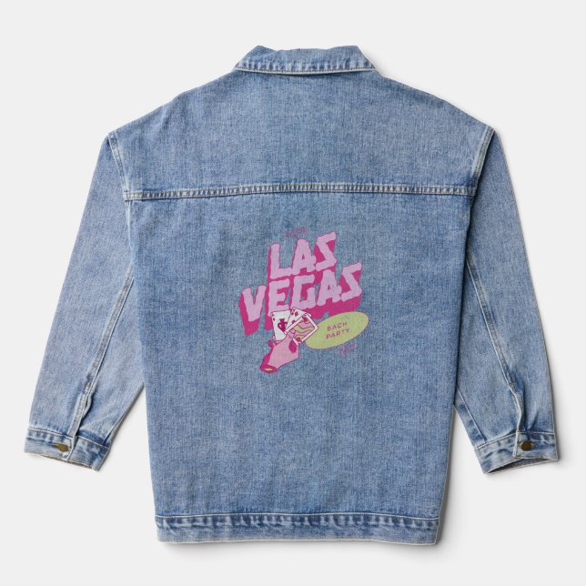 Chaqueta Vaquera las vegas bachelorette retro (Reverso )