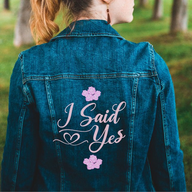 Chaqueta Vaquera Le dije que sí a las novias lindas (Subido por el creador)