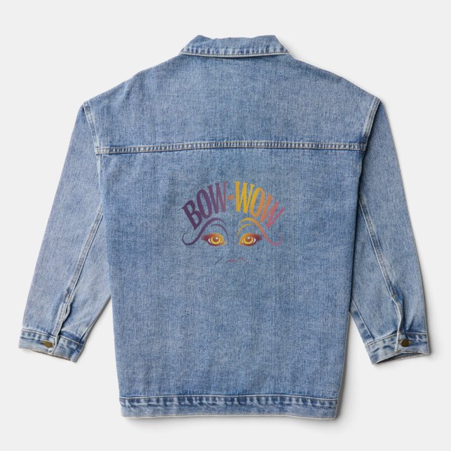 Chaqueta Vaquera Lealtad de perro (Reverso )