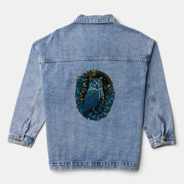 Chaqueta Vaquera Lechuza Horneada (Reverso )