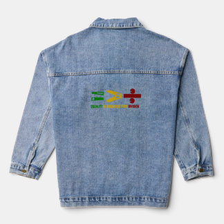 Chaqueta Vaquera l'égualité est plus grande que la division