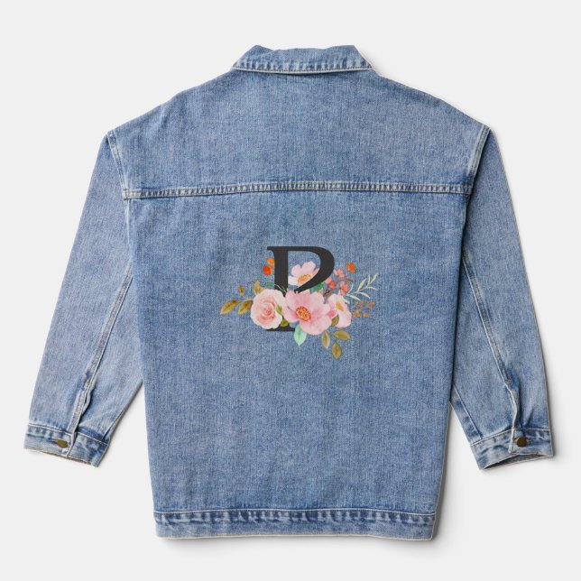 Chaqueta Vaquera Letra P (Reverso )