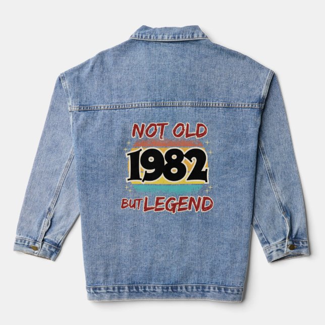 Chaqueta Vaquera Leyenda 1982 (Reverso )