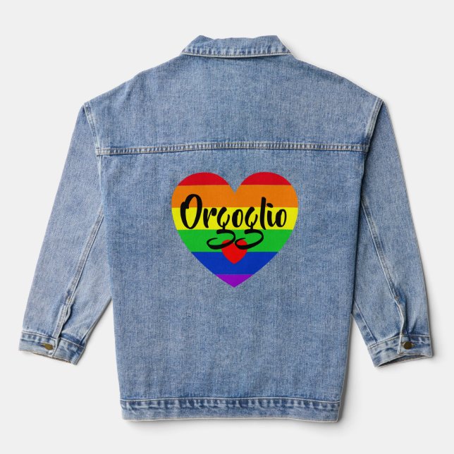 Chaqueta Vaquera #LGBT #love #primo #gay #lesbian #libertad #desfil (Reverso )