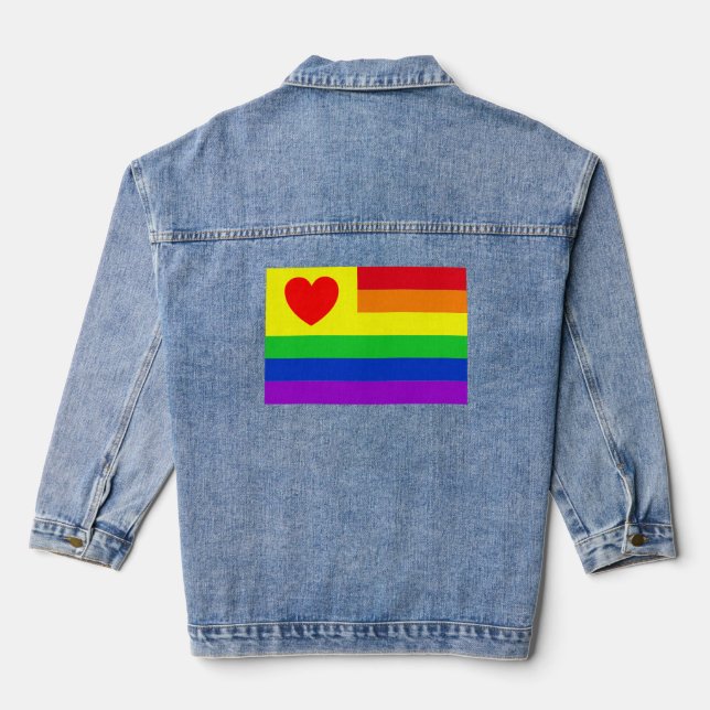 Chaqueta Vaquera #LGBT #love #primo #gay #lesbian #libertad #desfil (Reverso )