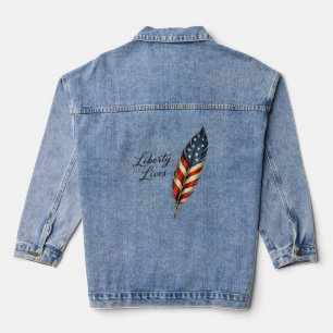 Chaqueta Vaquera Libertad Vive Pluma