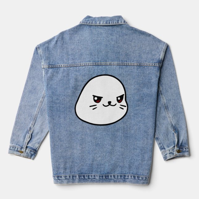 Chaqueta Vaquera Lil Sappys Denim Jacket. Sí, El Arfin Denim Uno (Reverso )