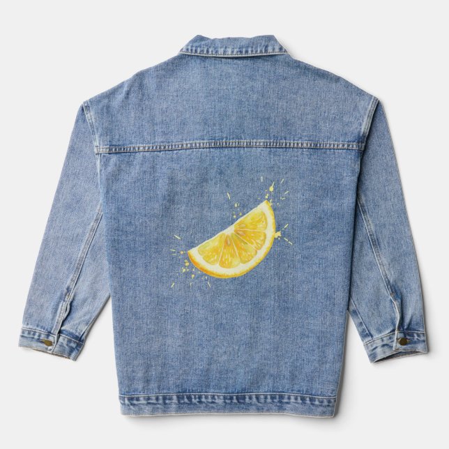 Chaqueta Vaquera Limón (Reverso )