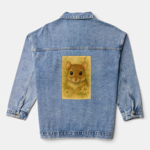 Chaqueta Vaquera Lindo ratoncito curioso 