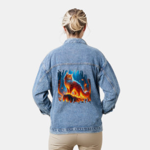 Chaqueta Vaquera Línea de fuego encantada