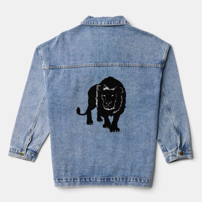 Chaqueta Vaquera Lion Denim Jacket (Reverso )