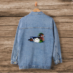 Chaqueta Vaquera Lirio de agua de pato de madera
