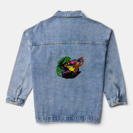 Chaqueta Vaquera Lobo salvaje otoño 