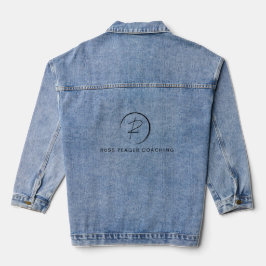Chaqueta Vaquera Logotipo de firma de coaching de Russ Yeager