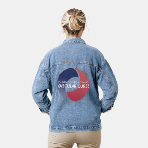 Chaqueta Vaquera Logotipo Zip-Up Hoodie