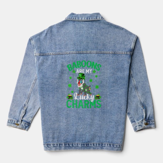 Chaqueta Vaquera Los Bebés Graciosos Son Mi Bebé De Encanto Afortun (Reverso )