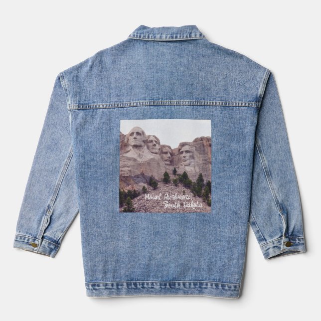 Chaqueta Vaquera Los cuatro del Monte Rushmore (Reverso )