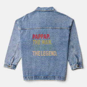 Chaqueta Vaquera Los Hombres Pappap The Man The Mythe Legend Abupa