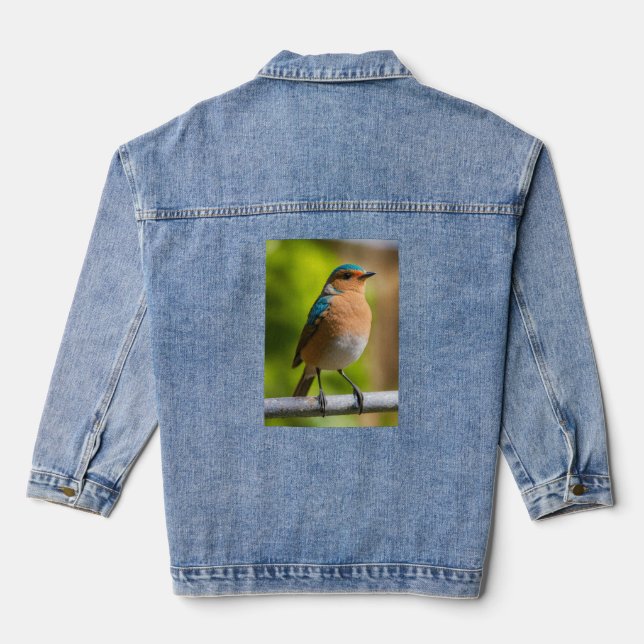 Chaqueta Vaquera Luh Fit Bird (Reverso )
