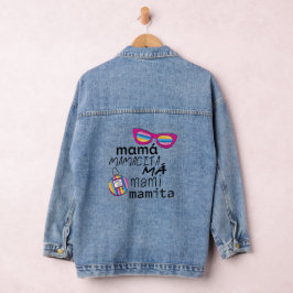 Chaqueta Vaquera má mami mamita de los 90