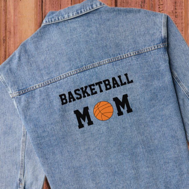 Chaqueta Vaquera Madre del baloncesto (Subido por el creador)