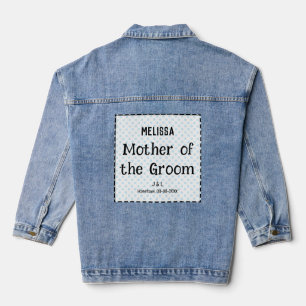 Chaqueta Vaquera Madre del Novio Vestido de Boda Personalizado