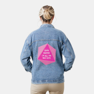 Chaqueta Vaquera Maestro de juegos Soy TODOS los chicos malos