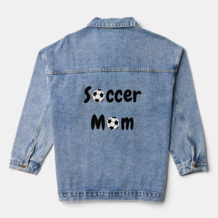 Chaqueta Vaquera Mamá de fútbol