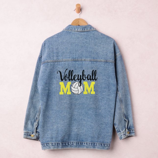 Chaqueta Vaquera Mamá de voleibol Denim Jacket (Hangar)