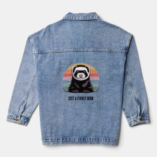 Chaqueta Vaquera Mamá hurón (Reverso )