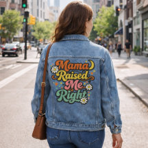 Mama Me Crió Bien – Tipografía Retro Groovy