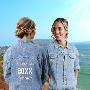 Chaqueta Vaquera Mamá orgullosa de un graduado de 20XX