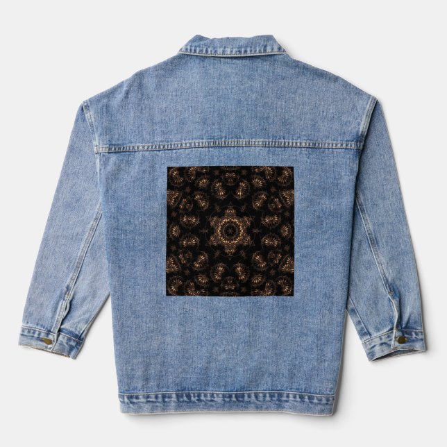 Chaqueta Vaquera Mandala de la Edad de Bronce (Reverso )