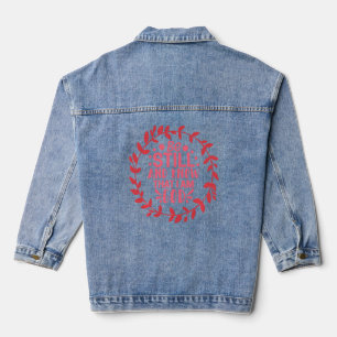Chaqueta Vaquera Mantente Y Sepa Que Soy Dios