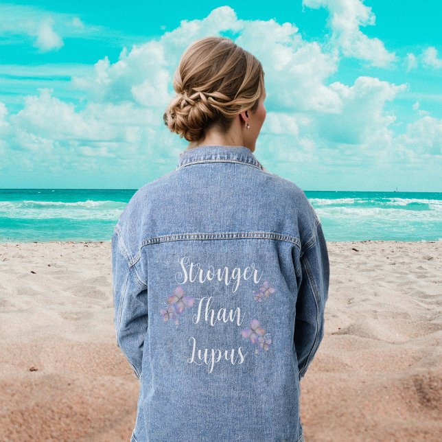 Chaqueta Vaquera Más fuerte que el Lupus (Subido por el creador)