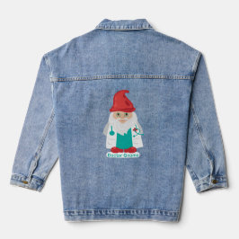 Chaqueta Vaquera Médica Gnome Médica Profesional Mujeres