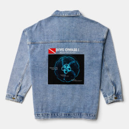 Chaqueta Vaquera Medusa Luna en Espacio Subacuático