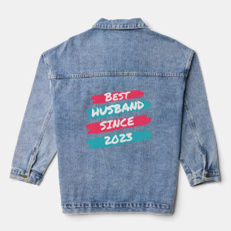 Chaqueta Vaquera Mejor Esposo desde 2023 Primer aniversario del Bod