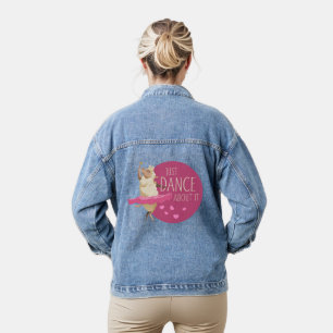 Chaqueta Vaquera Mensaje Divertido de Oveja - Baila Sobre Ello 1