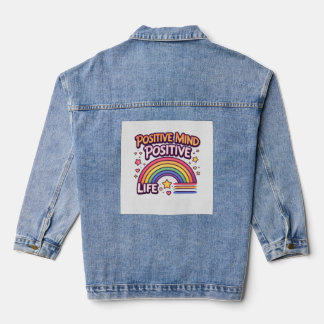 Chaqueta Vaquera Mente Positiva Vida Positiva