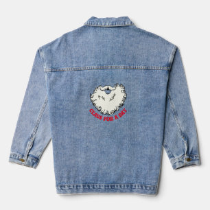 Chaqueta Vaquera Mikitez santaclaus barba jengibre