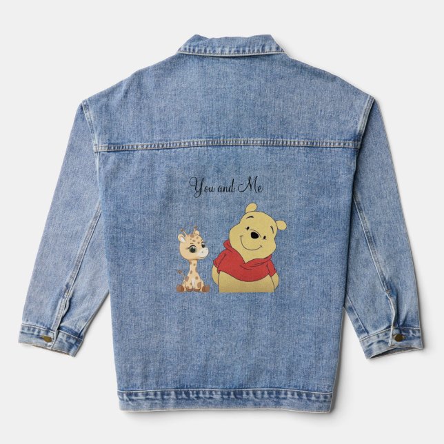 Chaqueta Vaquera Minimal Animal Denim Jacket (Reverso )
