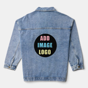 Chaqueta Vaquera Moderna compañía profesional Tu logotipo de negoci