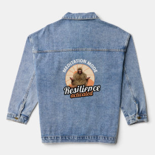 Chaqueta Vaquera Modo Meditación Bigfoot Resiliencia Activada
