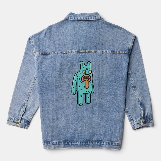 Chaqueta Vaquera Monstruo (Reverso )