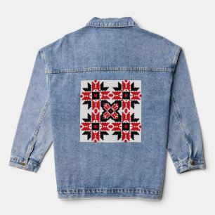 Chaqueta Vaquera Motif Tradicional, Motif Tradicional Rumano T-S